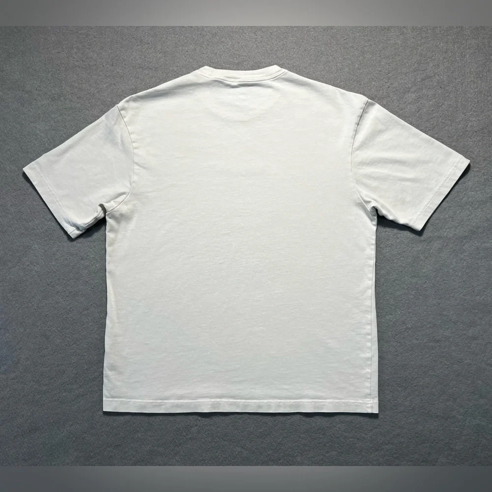 Air Jordan Men’s Medium T-Shirt Light Gray Embroidered Logo 100% Cotton